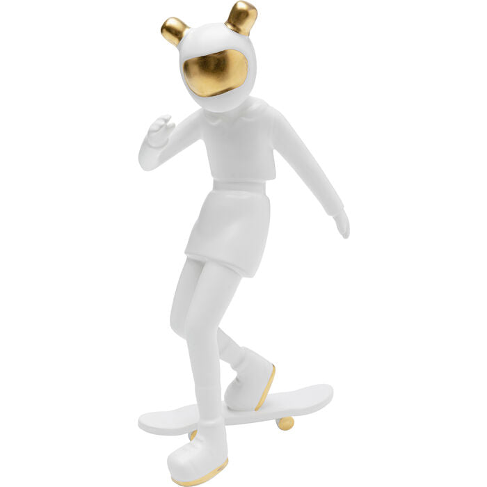 Skating Astronaut Girl glossy table decor