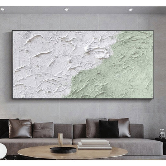 Minimalist Abstract Texture Wall Painting for Bedrooms