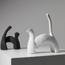 Black and White Cat Minimalistic Center Table Decor - set of 2