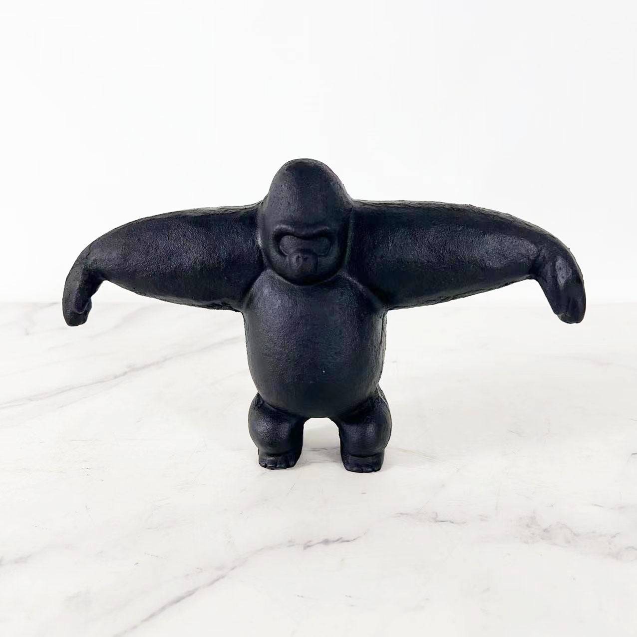 Gorilla ornaments sculpture table decor