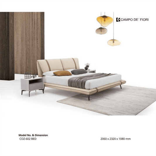 Premium Designer Bed Set for Sophisticated Interiors- without Mattress