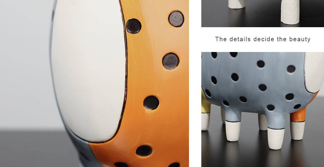 Polka Dot Cat table decor
