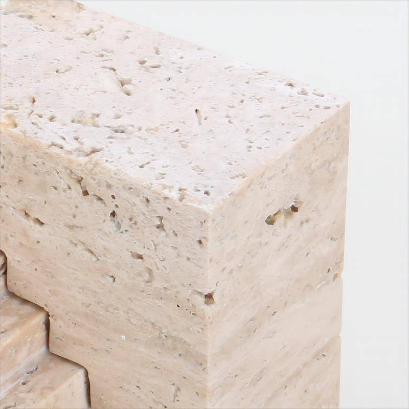 Stair Cube Marble table Sculpture - 1 Piece