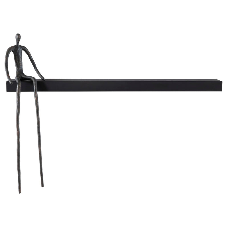 Seated Thin Men Table Shelf Decor - 1 piece