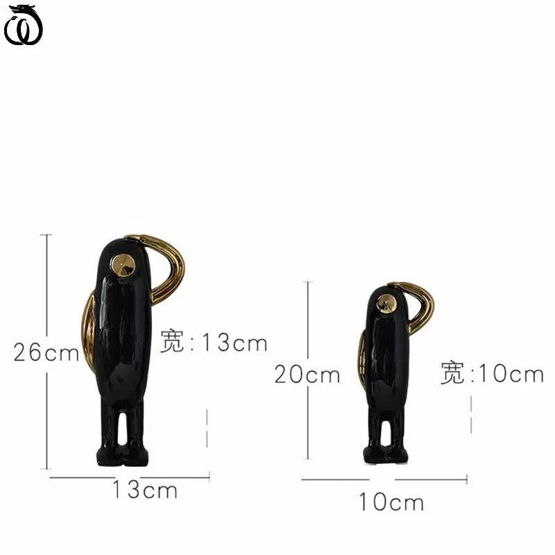 Penguin Ceramic table decor