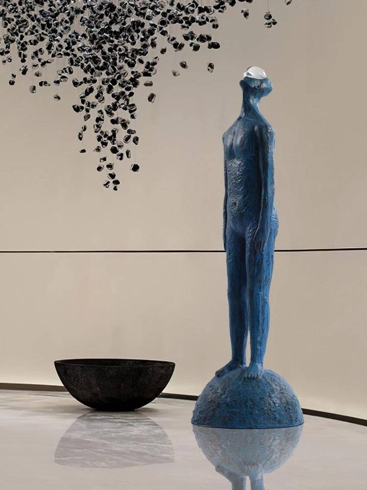 Bubble Blowing Standing Human table decor