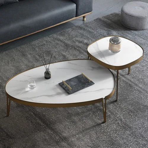 Scandinavian Slate Style Center Table