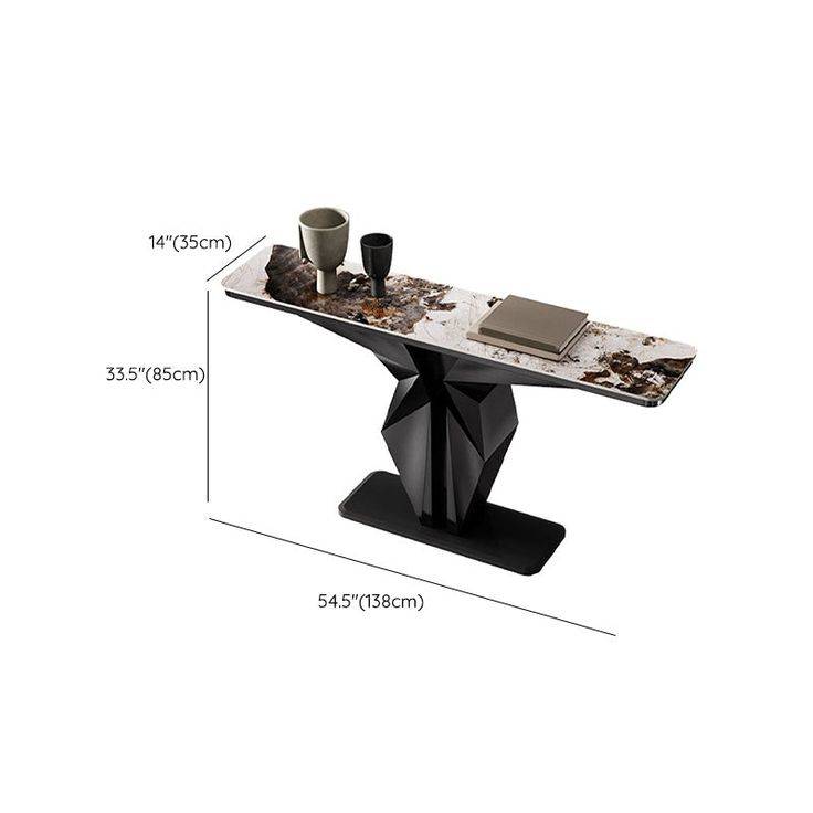 Victory Italian Luxury Marble Console Table