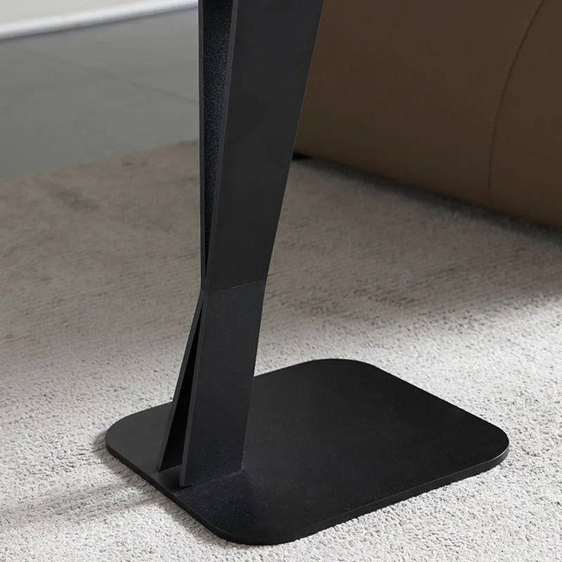 Nordic Luxury Black sofa marble side table