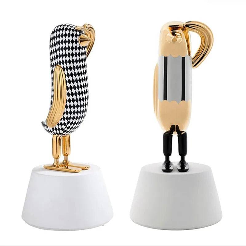 Penguin Ceramic table decor