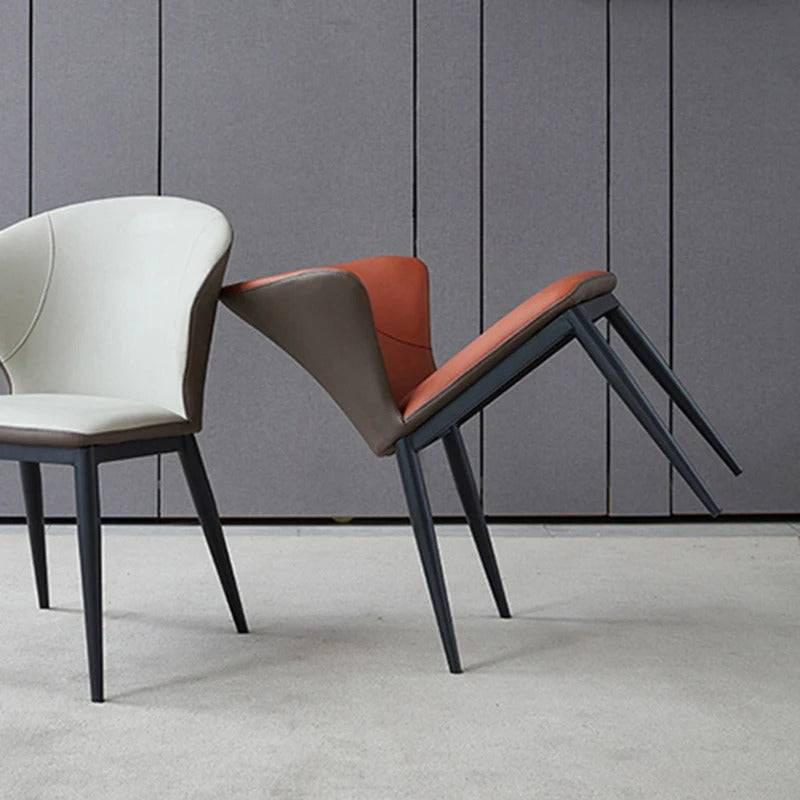 a couple of chairs sitting next to each other