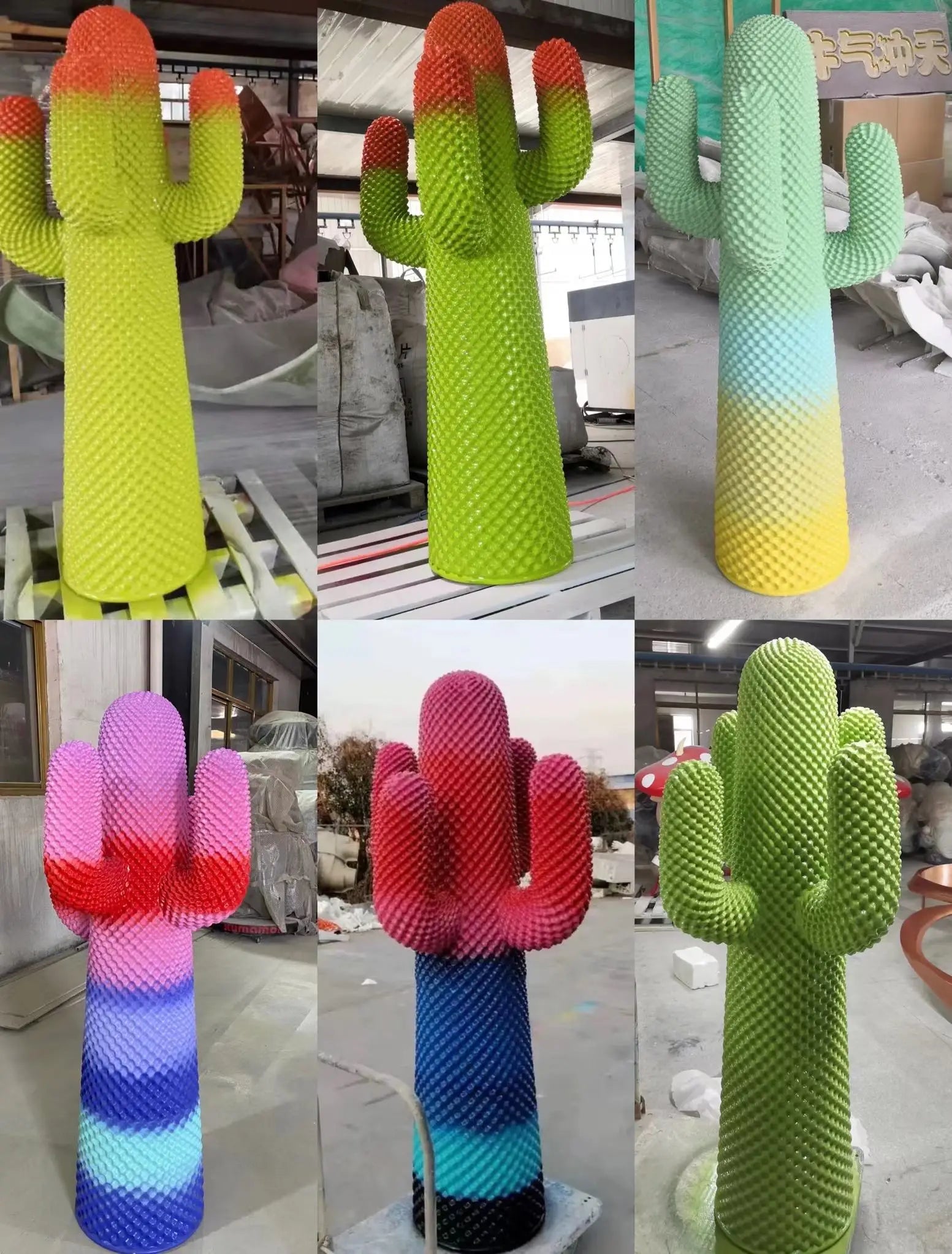 Cactus Sculpture Floor Lamp chandelier