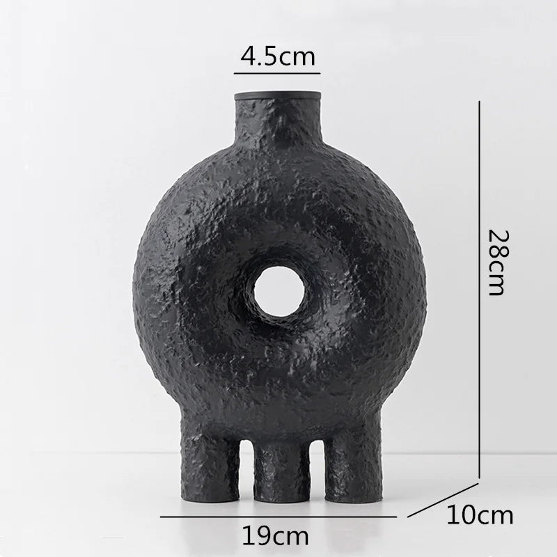 Geometry Circular Ceramic Vase