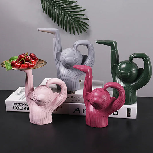 Serving Monkeys Center Table Decor - set of 2
