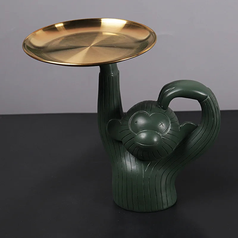 Serving Monkeys Center Table Decor - set of 2