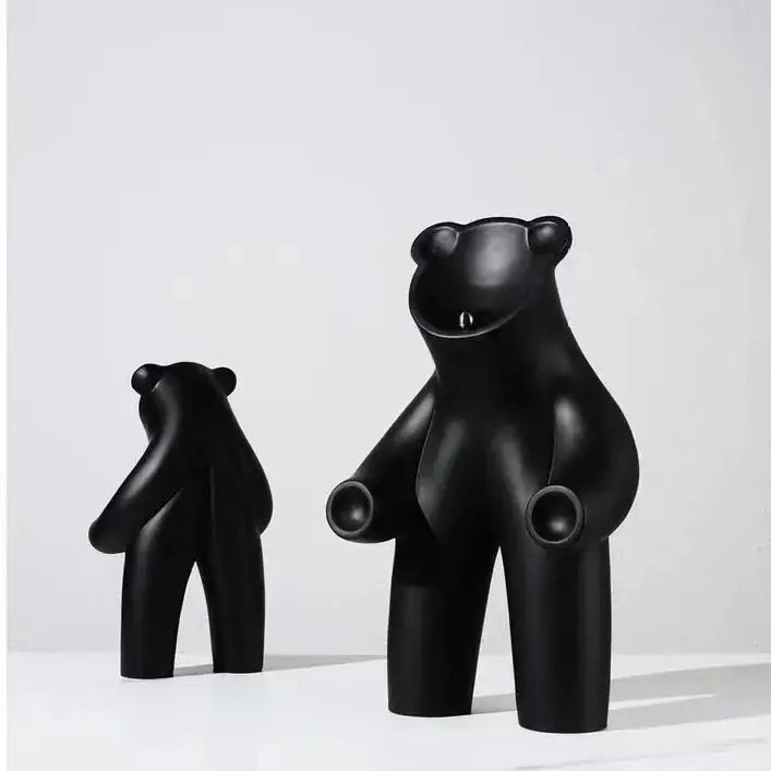 Panda Figurine table decor - Set of 2