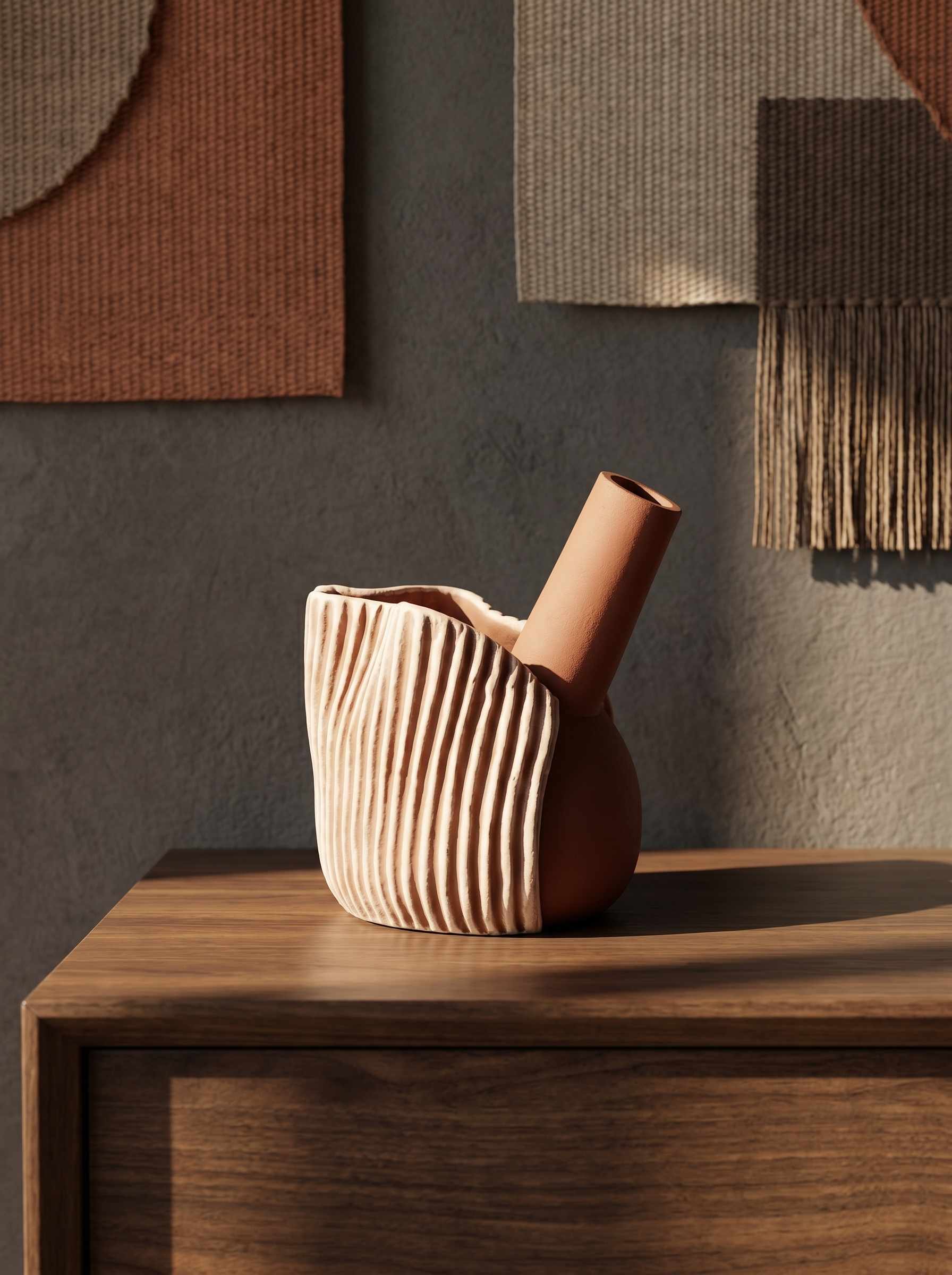 Terracotta Vase