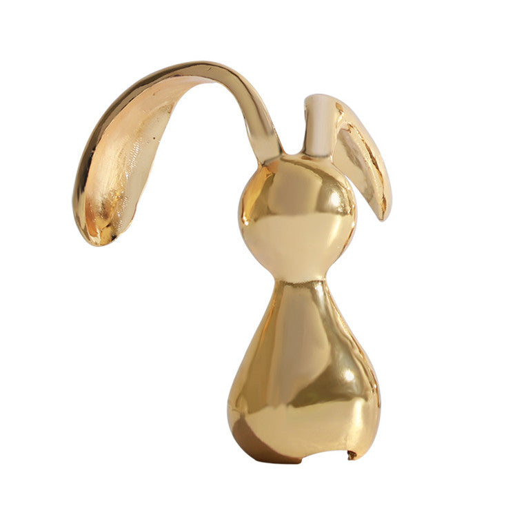 Crystal rabbit statue - 1 piece