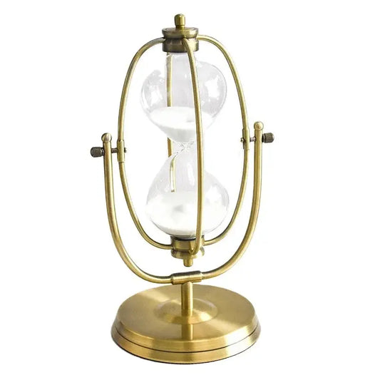 Vintage Rotating Hourglass table decor - 1 Piece