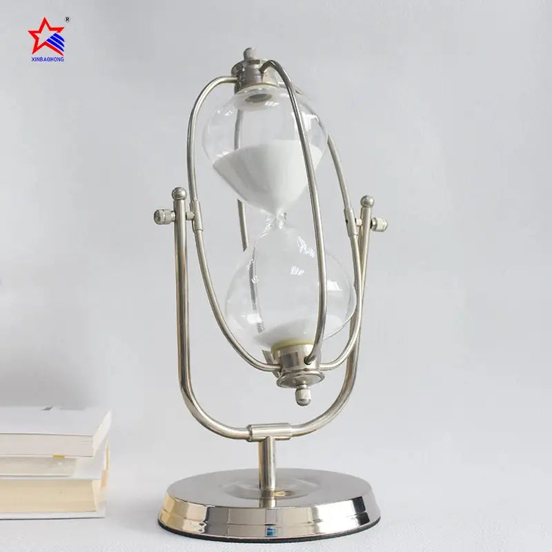 Vintage Rotating Hourglass table decor - 1 Piece