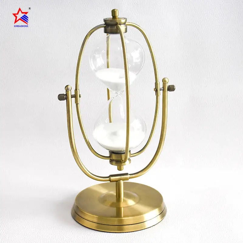 Vintage Rotating Hourglass table decor - 1 Piece