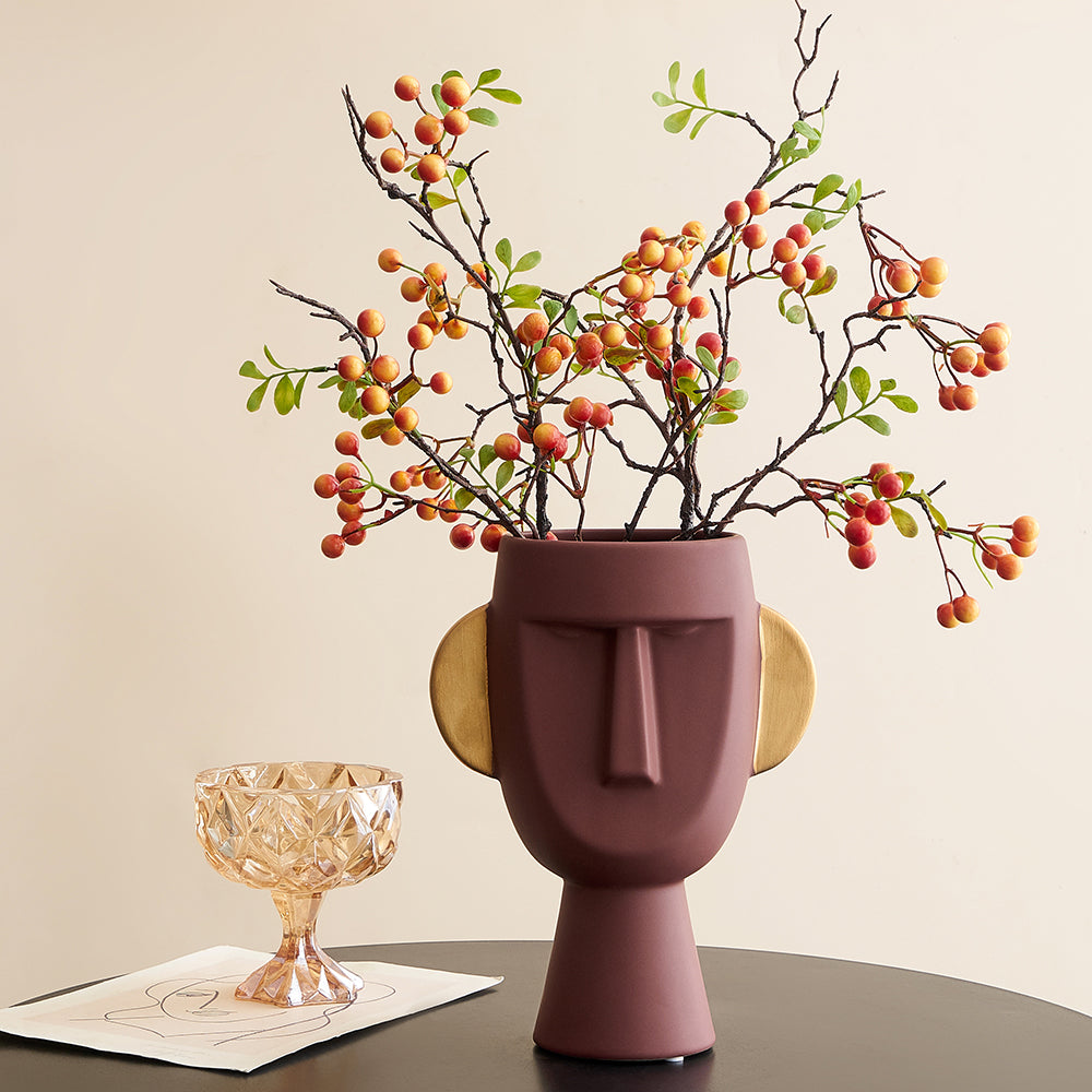 Nordic Ceramic Flower pot vase - set of 2