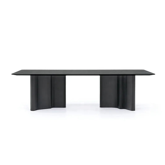 Minimalistic Luxurious Italian Marble Dining Table 6 seater