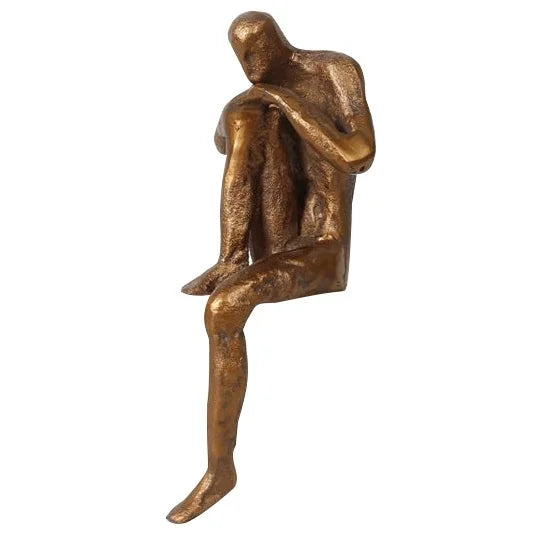 Men Thinking Seated 10inch
