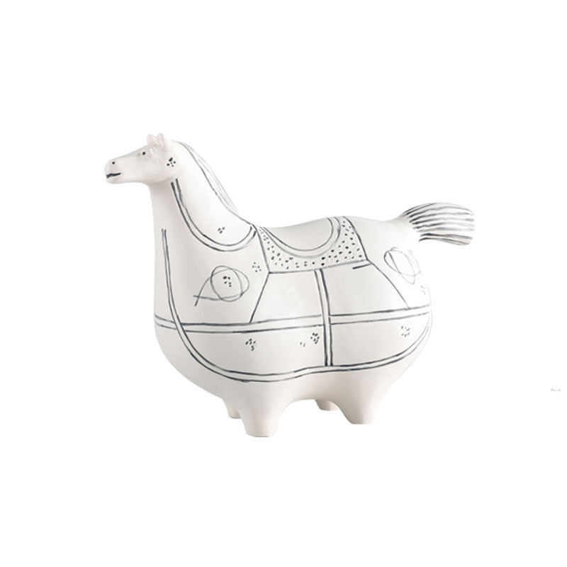 Hand Painted Designer Horse for table Decor - Set of 2