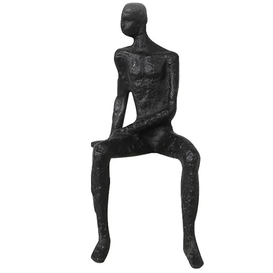 Men Thinking Seated 10inch