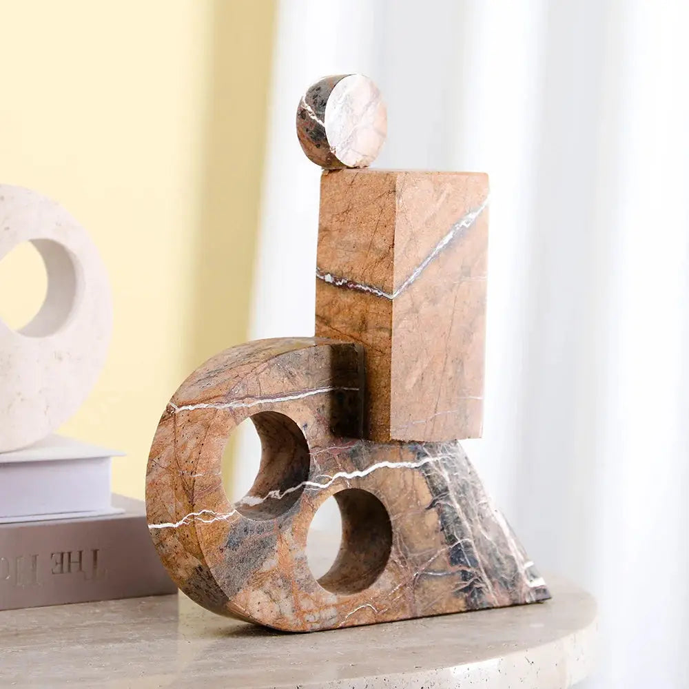 Abstract Marble Object table decor - 1 Piece