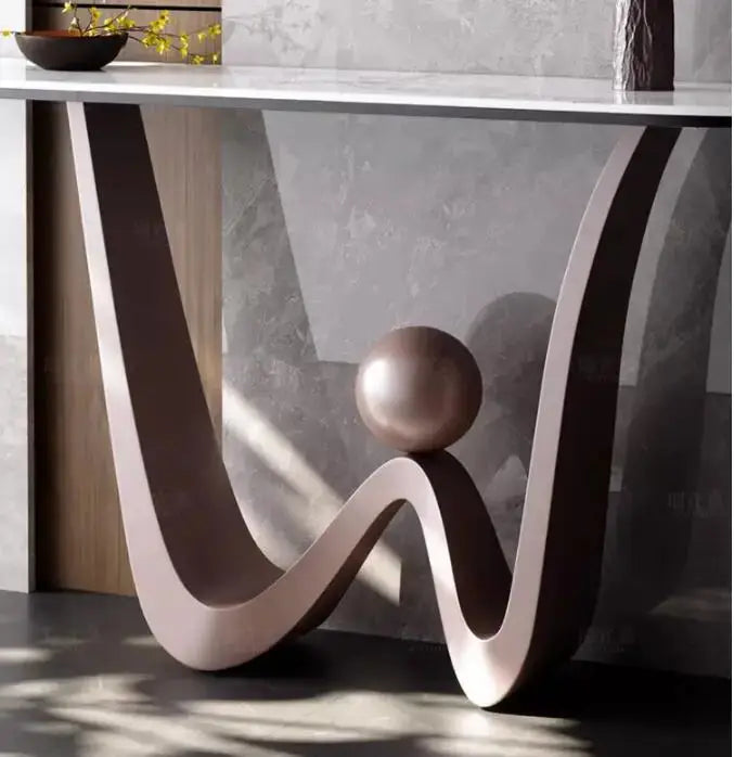 Vega Nordic Luxury Marble Console Table