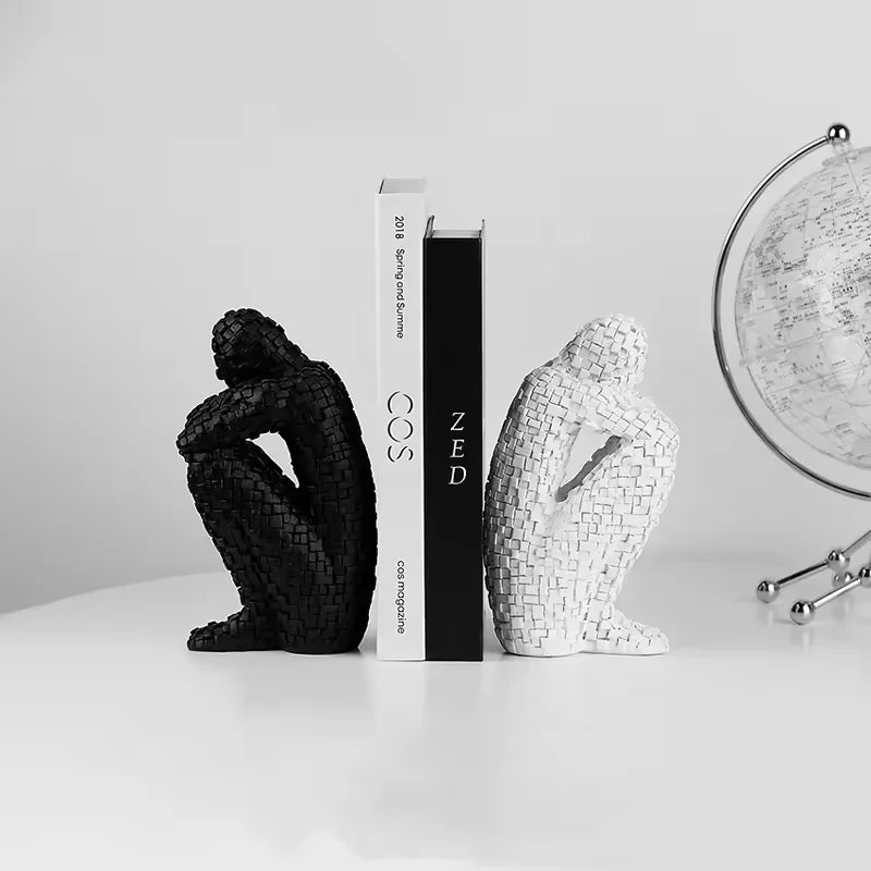 Book Students Reading Bookends - set of 2