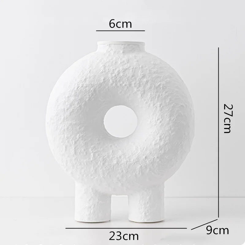 Geometry Circular Ceramic Vase