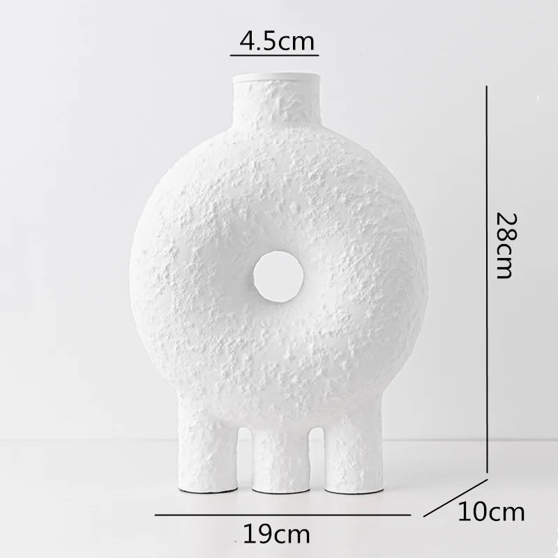 Geometry Circular Ceramic Vase