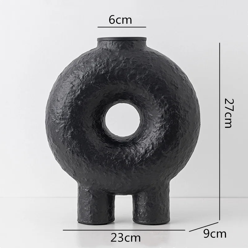 Geometry Circular Ceramic Vase
