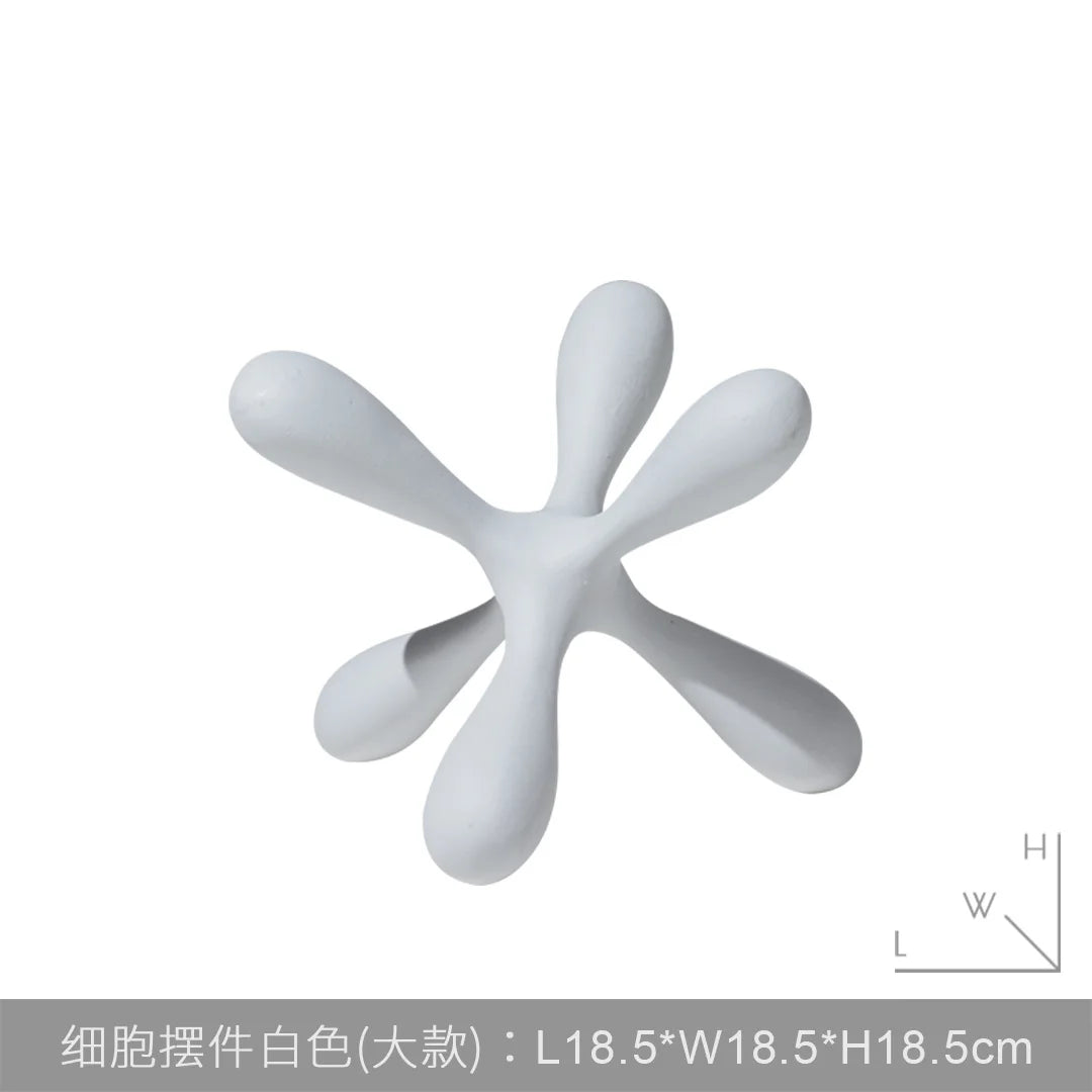 Crystal cross paper-weight table decor