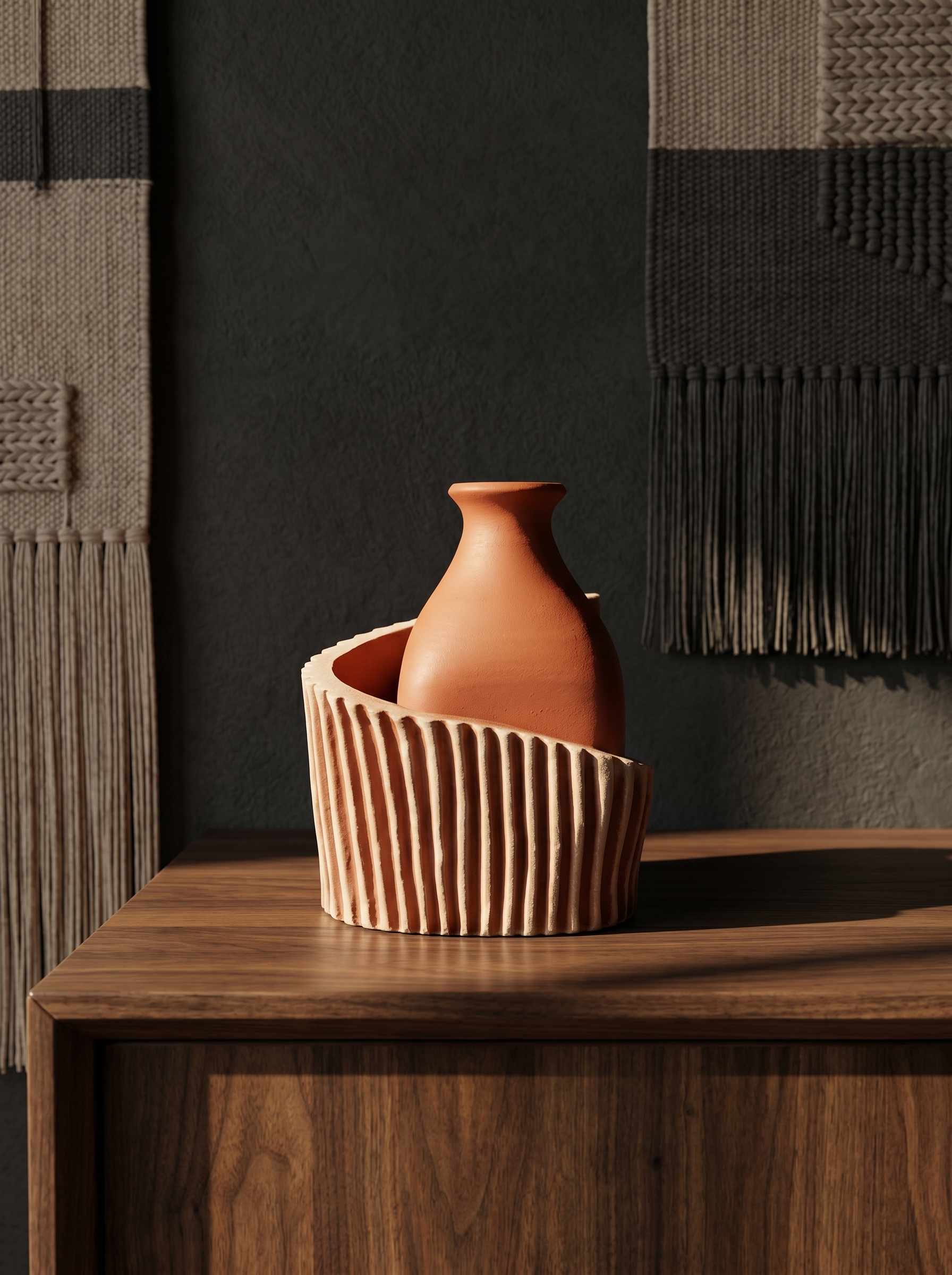 Terracotta Vase
