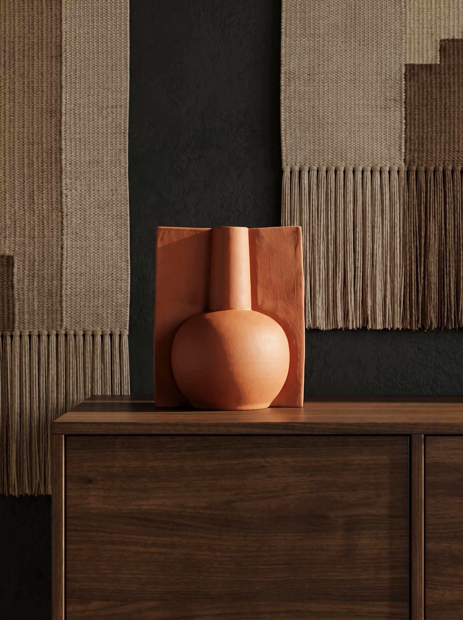 Terracotta Vase