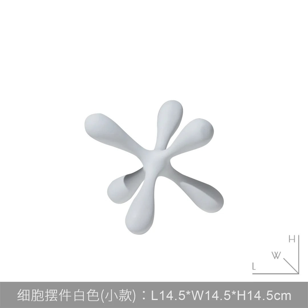 Crystal cross paper-weight table decor