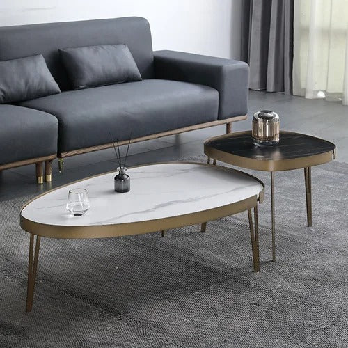 Scandinavian Slate Style Center Table