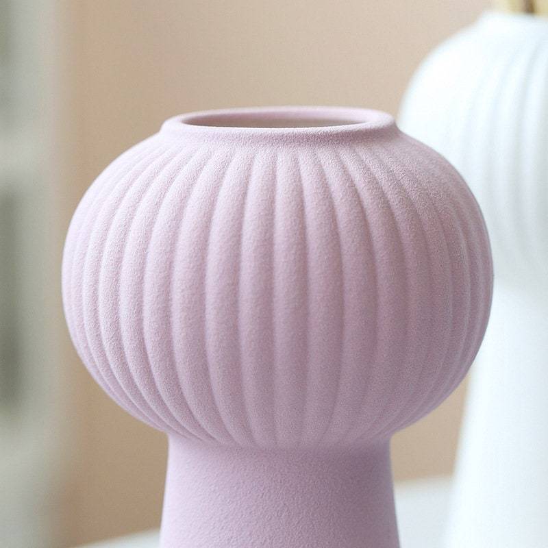 Boho Ceramic table Vase- Set of 4