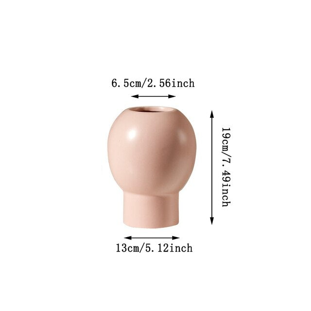 High Tube minimalistic ceramic vase