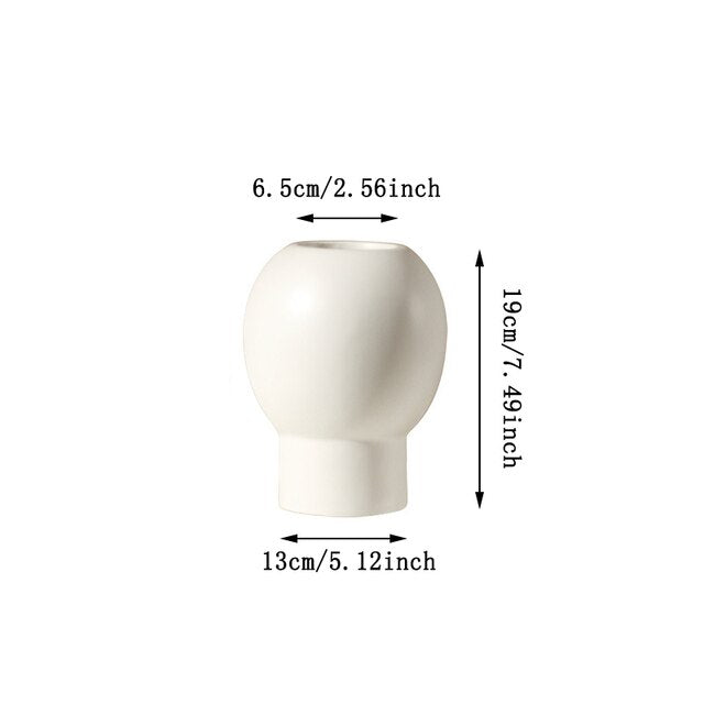 High Tube minimalistic ceramic vase